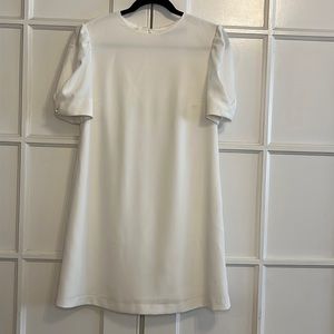 Zara Woman puff sleeve, shift dress - size S